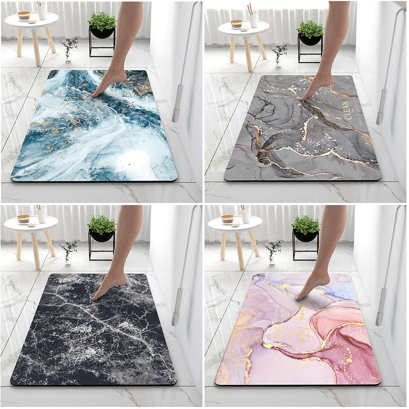 Soft Touch Marble Bath Mat