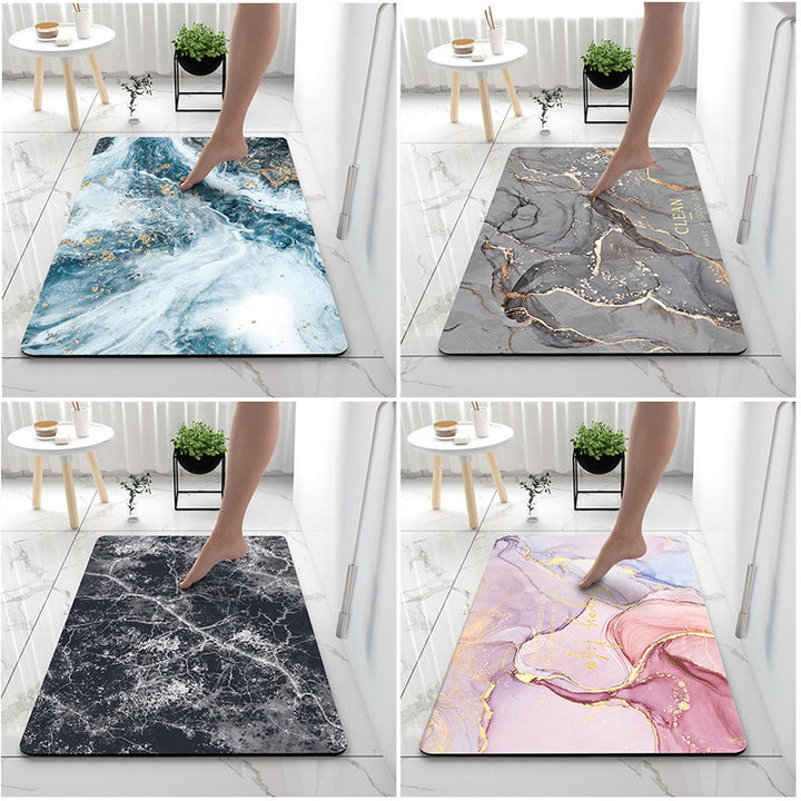 Soft Touch Marble Bath Mat