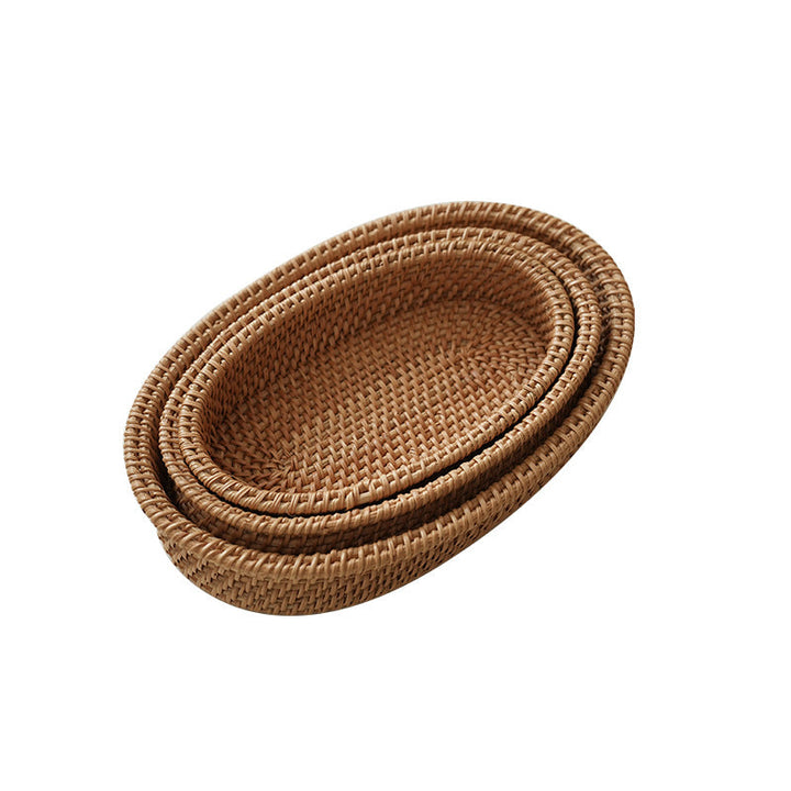 Oval Natur Basket made of Rattan