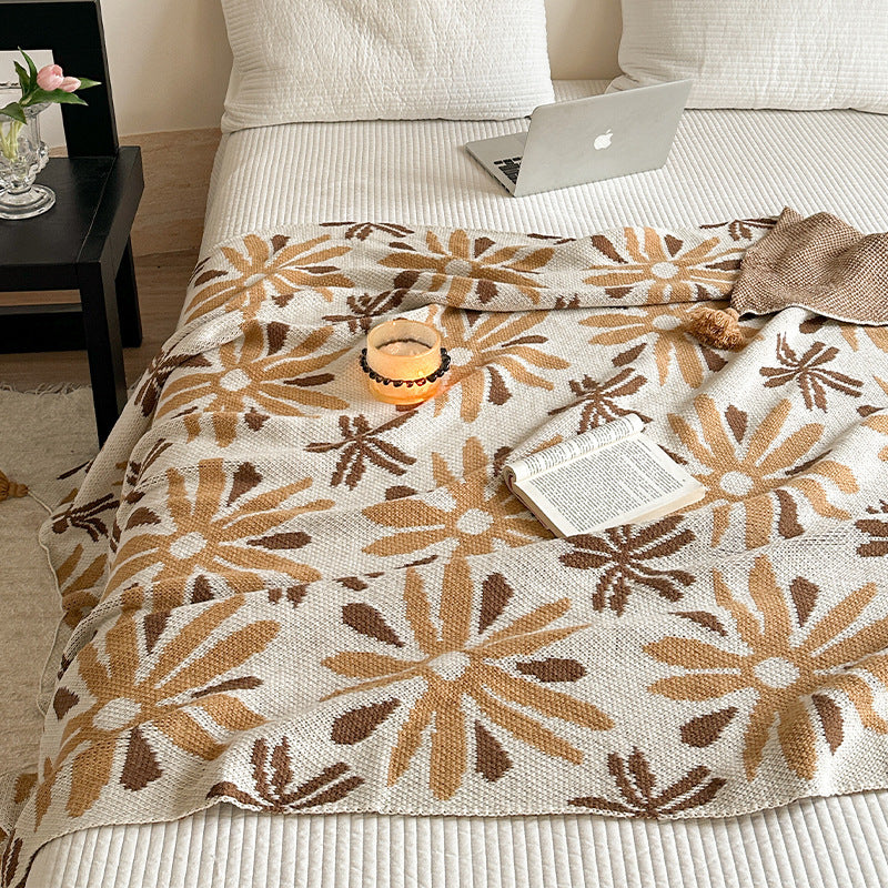 Cozy Decorative Knit Blanket