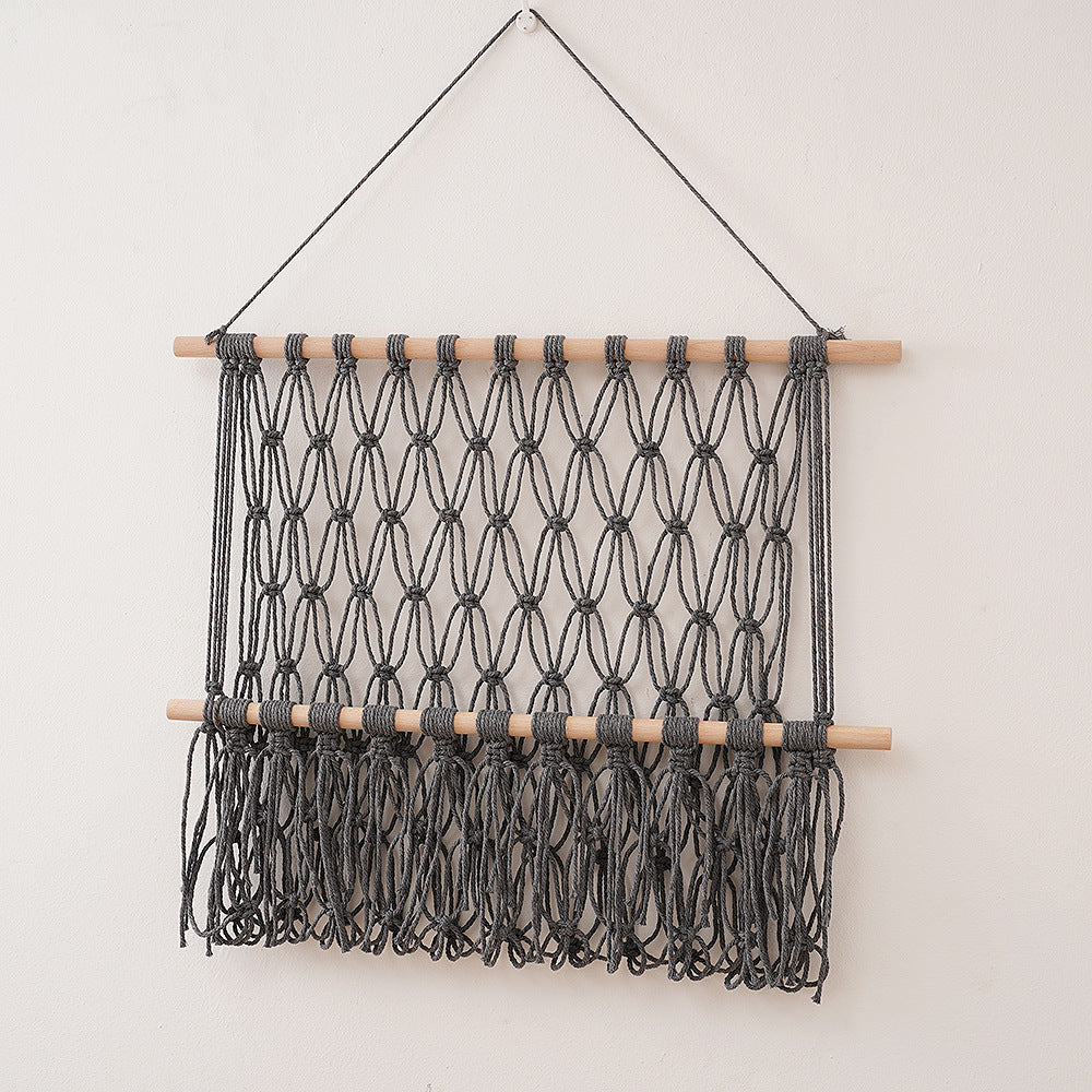 Macrame Toy Storage Hammock
