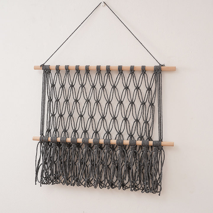 Macrame Toy Storage Hammock