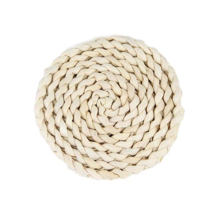 Handcrafted Round Woven Coaster