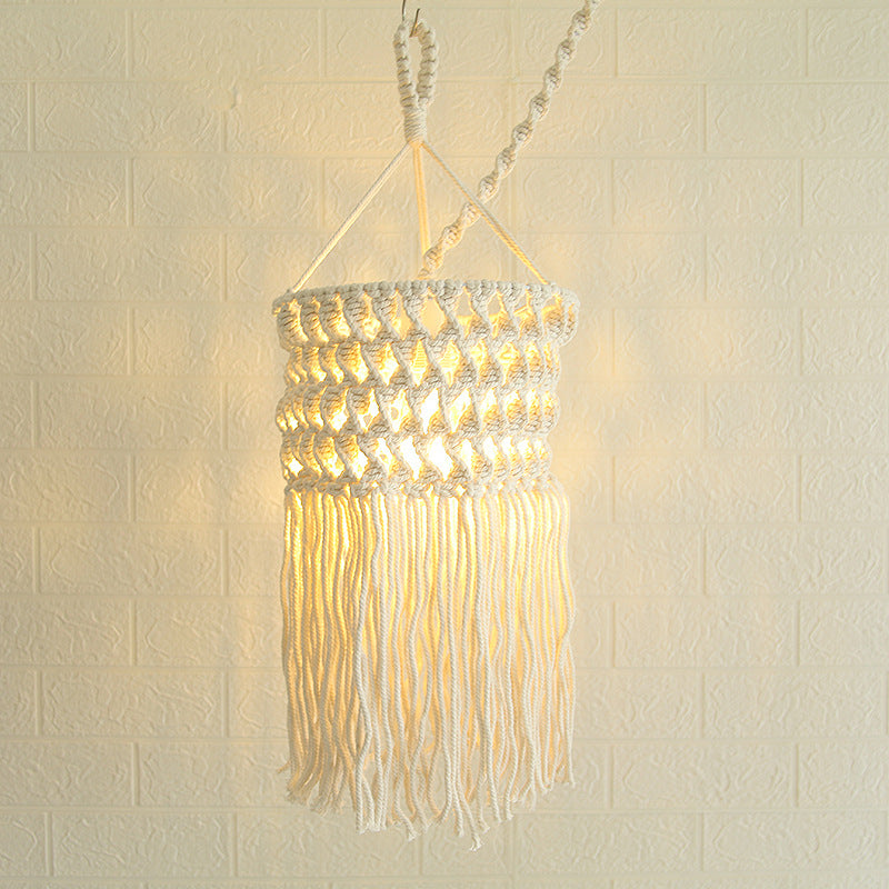 Macramé Pendant Light Fixture
