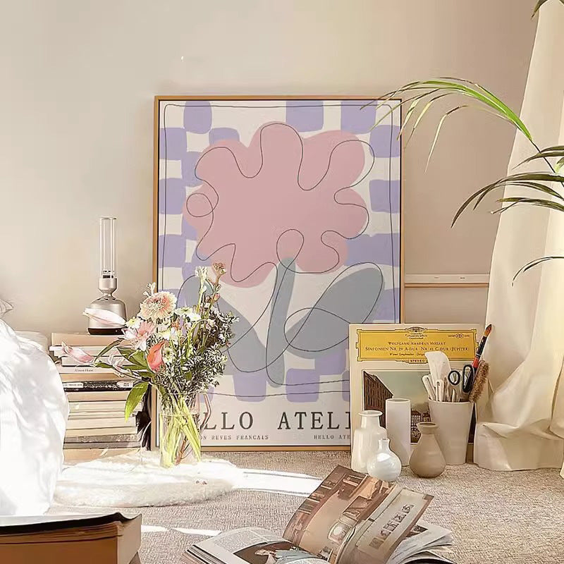 Floral Greeting Wall Art