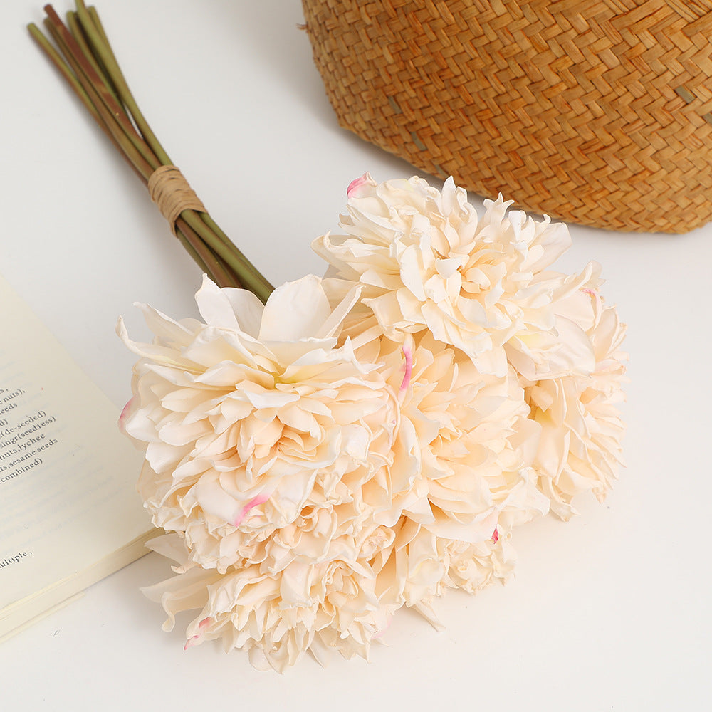 Artificial Peony Bouquet