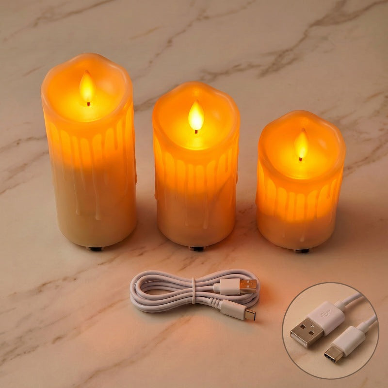 LED Stumpen Candle