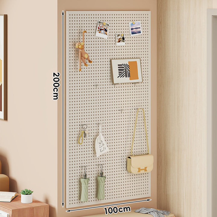 S-Shaped Offset Pegboard Utility Hooks with Support Post
