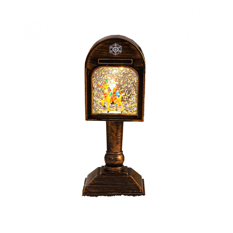 Nostalgic Christmas mailbox decoration
