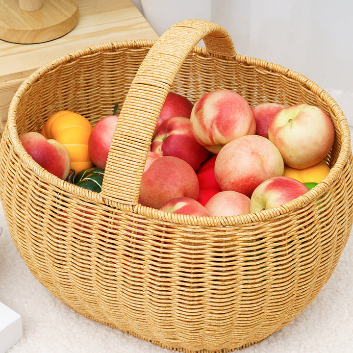 Handcrafted Woven Storage Basket