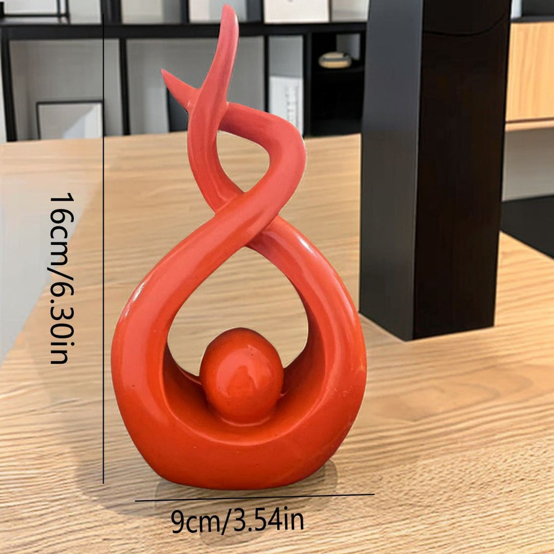 Abstract Embrace Sculpture