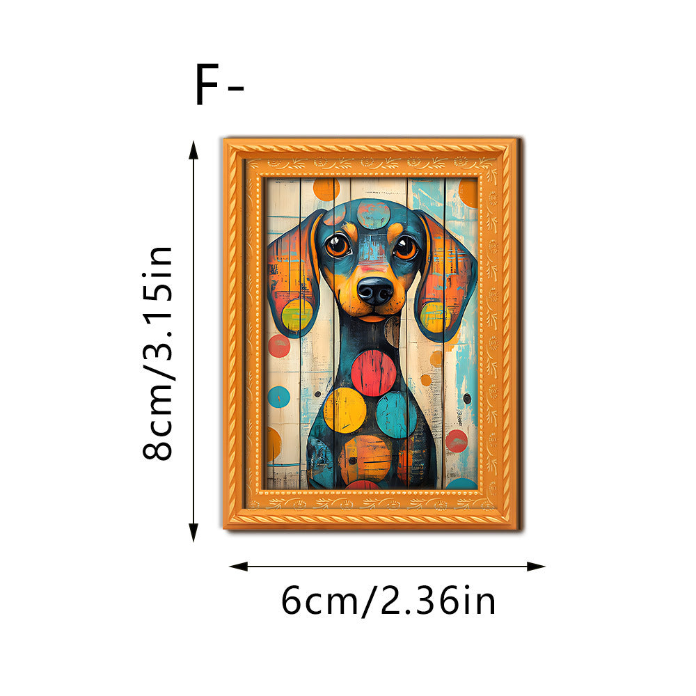 Decorative cat art with futuristic design