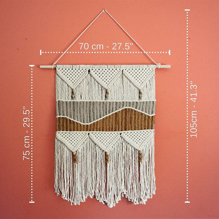 Bohemian Macrame Wall Tapestry