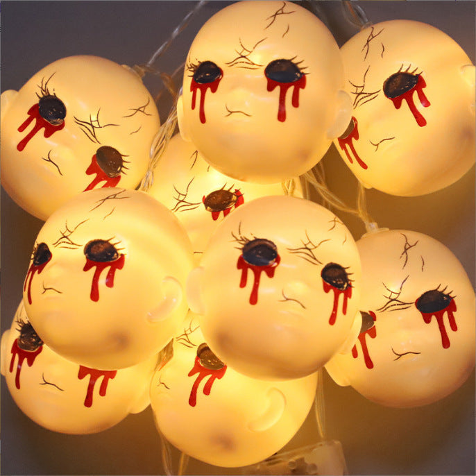 Halloween Eye Theme LED Decorative Light String