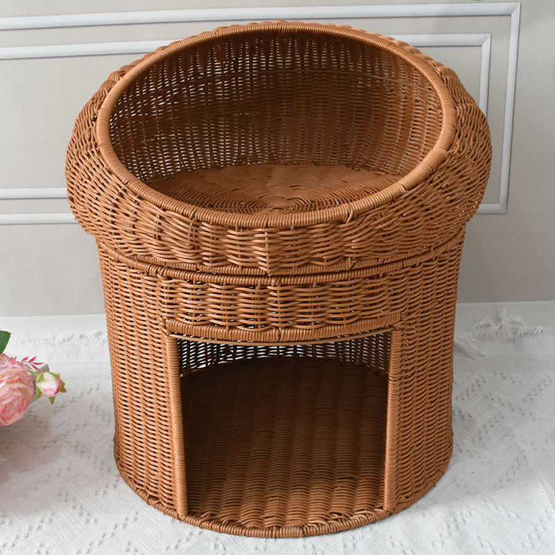 Decorative Woven Stool