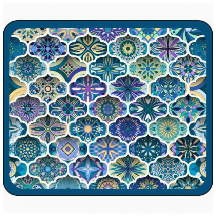 Geometric Patterned Floor Mat