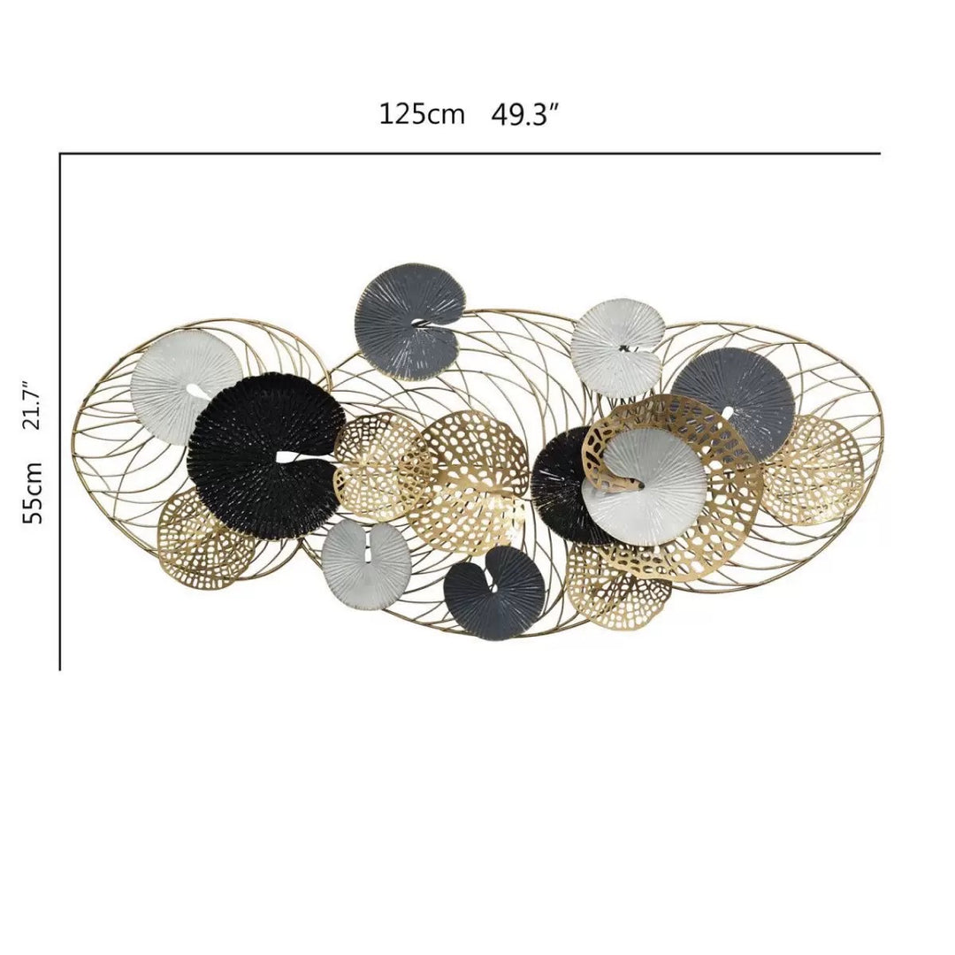 Abstract Metal Wall Art Sculpture