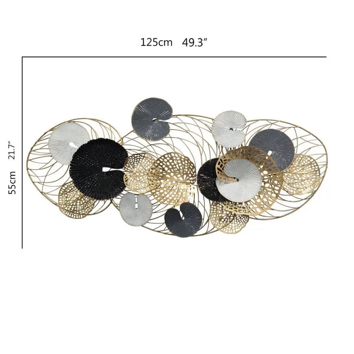 Abstract Metal Wall Art Sculpture