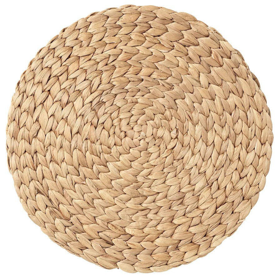 Stylish table mat made of handcrafted natural material