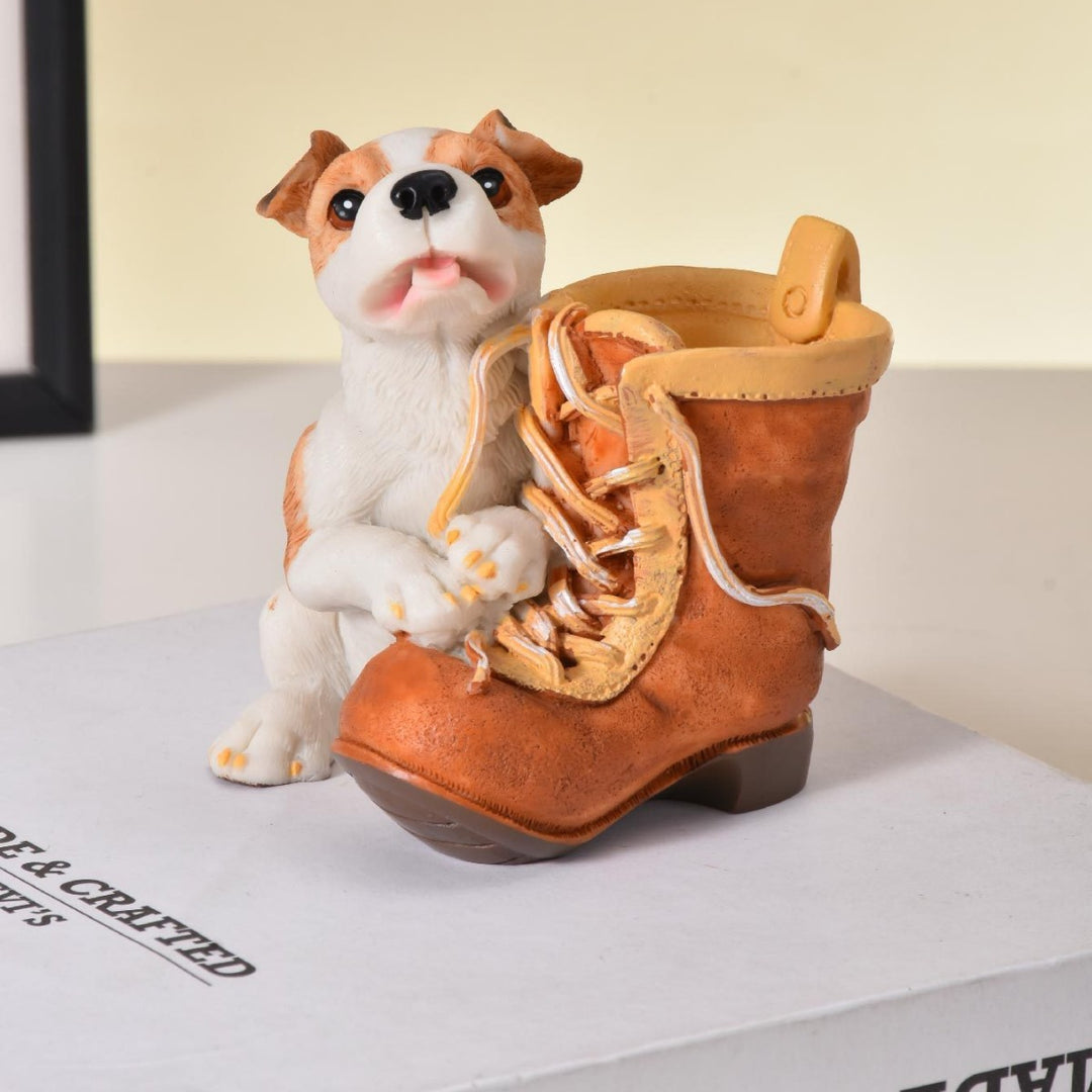 Retro Dog Planter