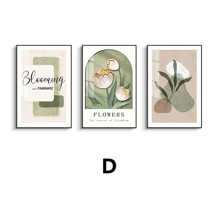 Floral Art Print Set