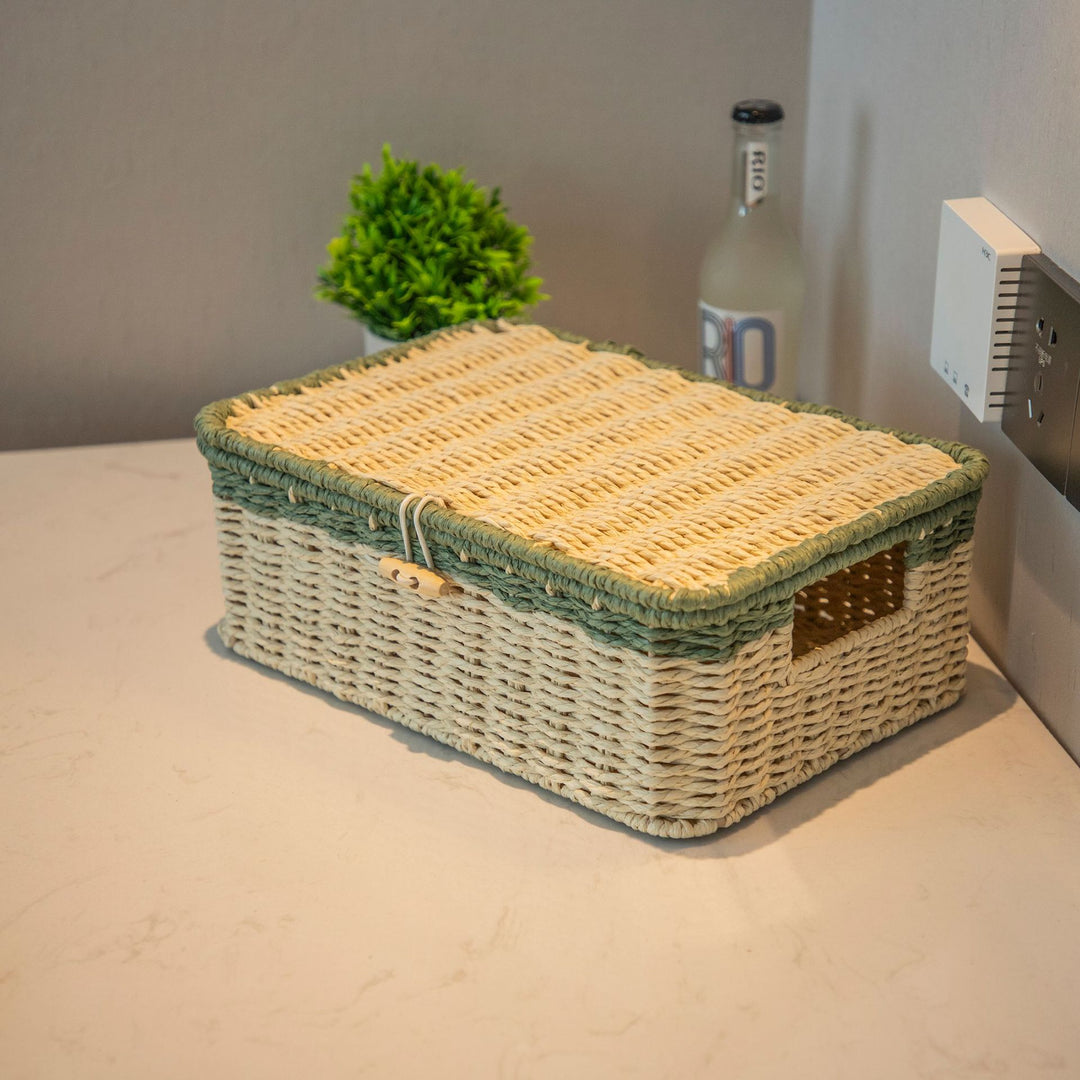 Handcrafted Woven Storage Bins