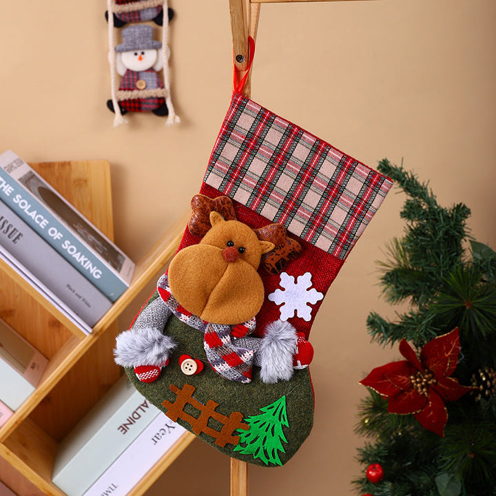 Christmas stocking with creative designs