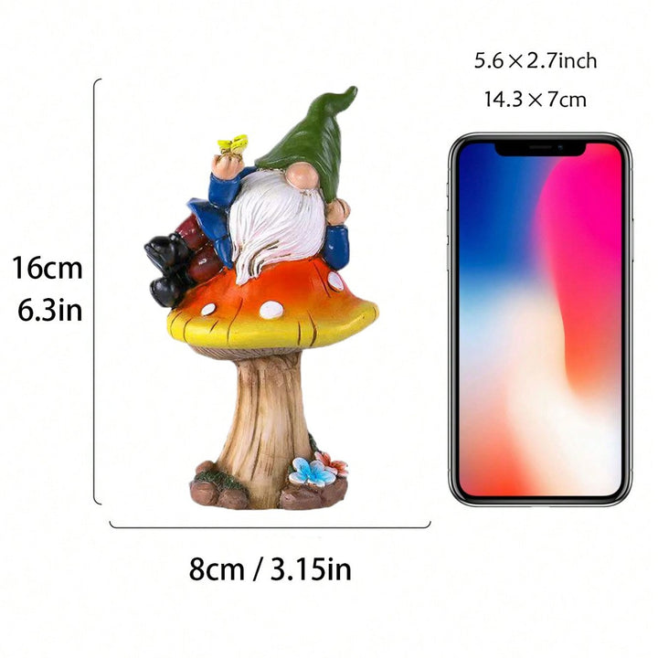 Whimsical Gnome Garden Statue