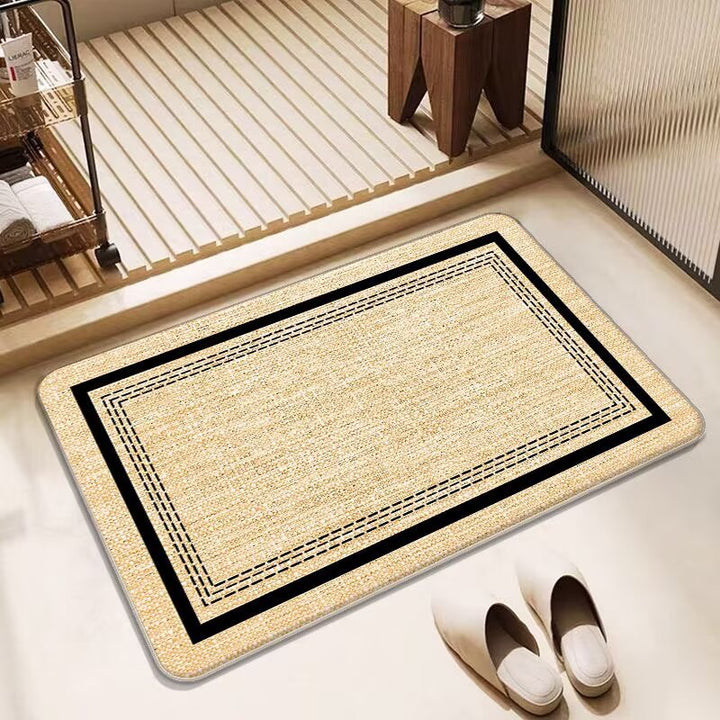 Butterfly-Inspired Decorative Bath Mat