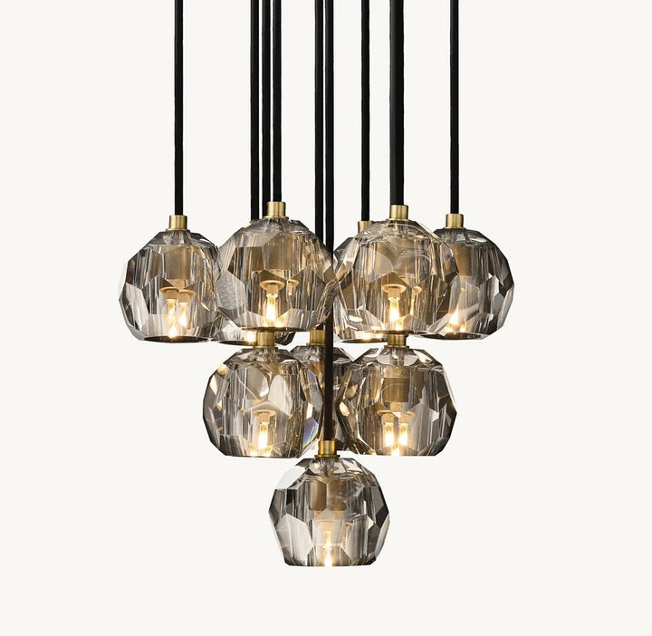 Crystal pendant lamp