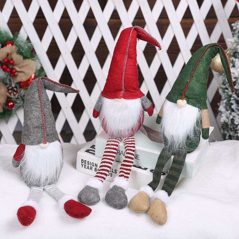 Festive Christmas Gnome Decoration