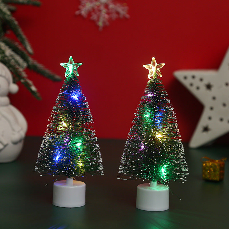 Decorative Christmas tree with lights