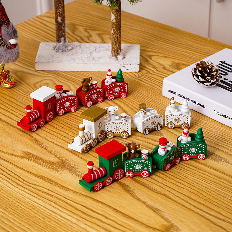 Decorative Christmas Train Set