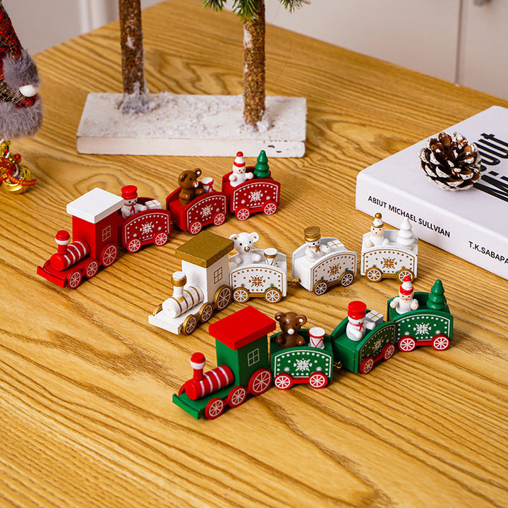 Decorative Christmas Train Set