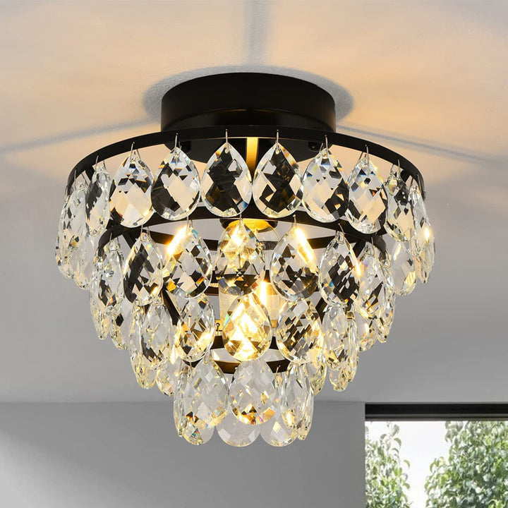 Elegant Crystal Drop Chandelier