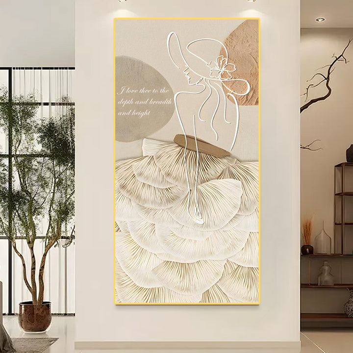 Elegant Fashion Art Print