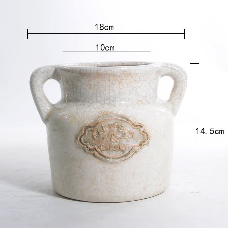 Decorative flower pot