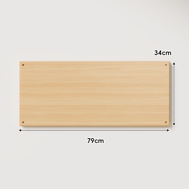 Solid Round Beech Wood Furniture Legs with Threaded Metal Bolts Mid-Height Replacement Table Sofa Legs