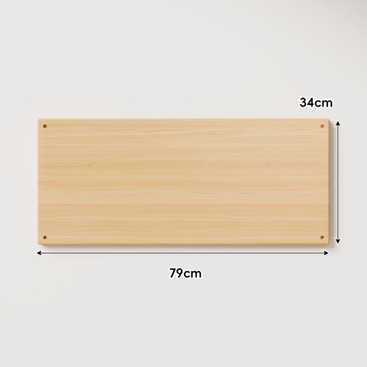 Solid Round Beech Wood Furniture Legs with Threaded Metal Bolts Mid-Height Replacement Table Sofa Legs