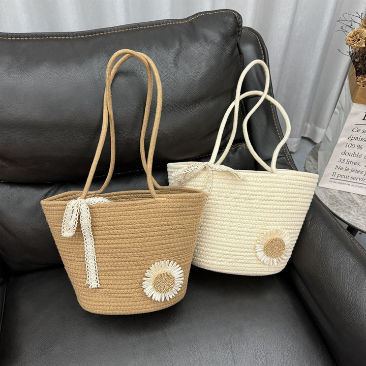 Trendy Straw Basket Bag
