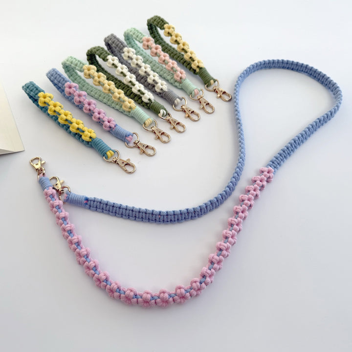 Decorative Macrame Pet Leash