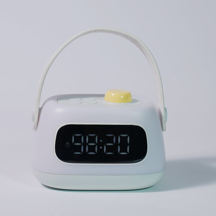 Wearable rechargeable ambient lamp with adjustable warmth dial