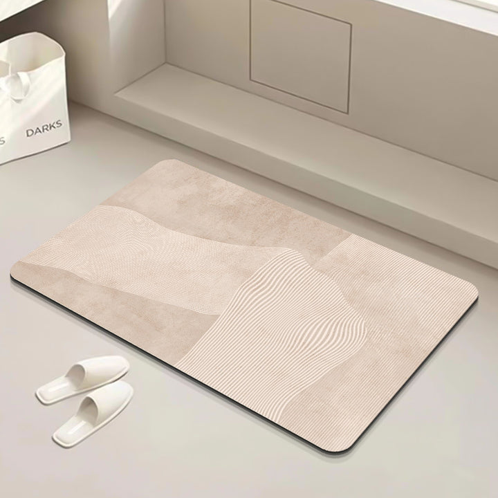 Modern Geometric Bath Mat