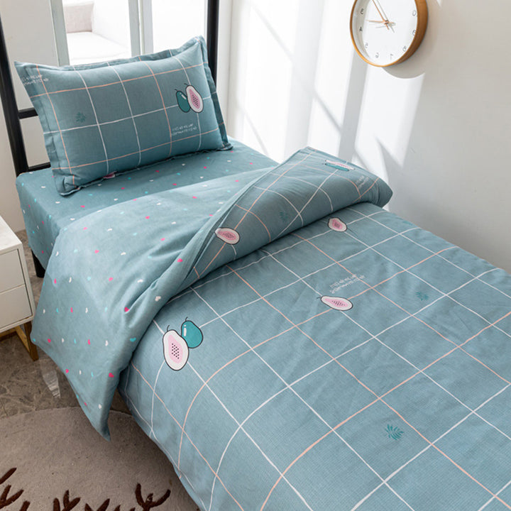 Modern Plaid Bedding Set