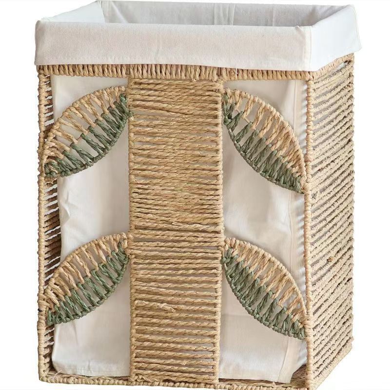 Decorative laundry basket