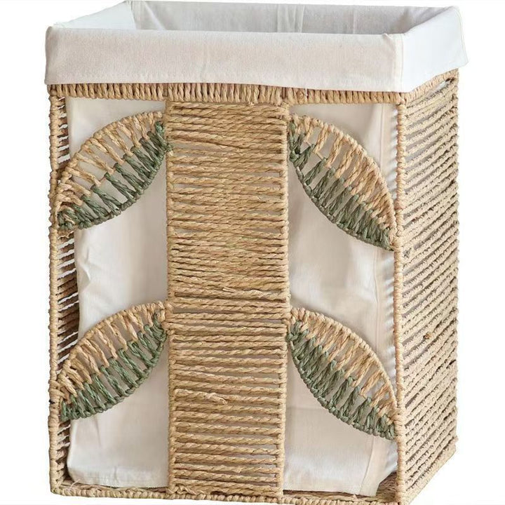 Decorative laundry basket