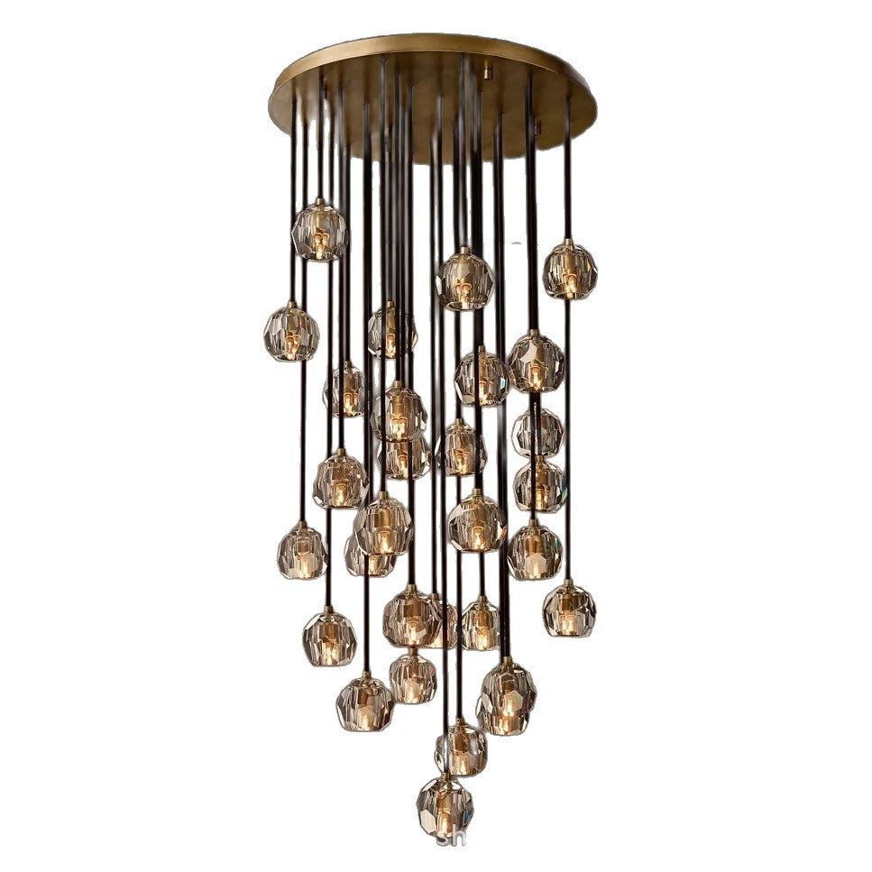 Crystal pendant lamp