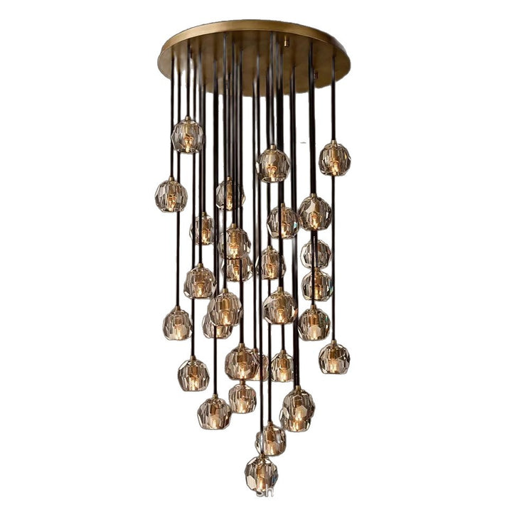 Crystal pendant lamp