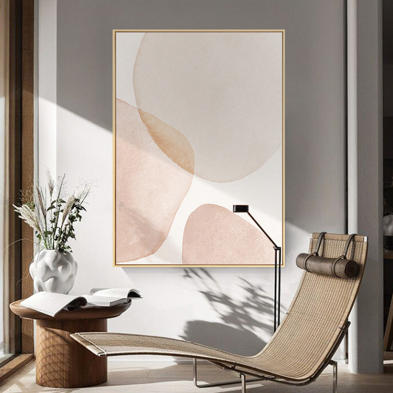 Framed Abstract Geometric Artwork