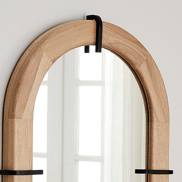 Rustic Oval Decorative Wall Mirror